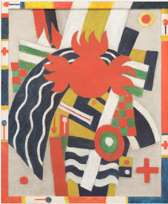 L'Aero - Marsden Hartley image 1 copie peinte à la main à l’huile