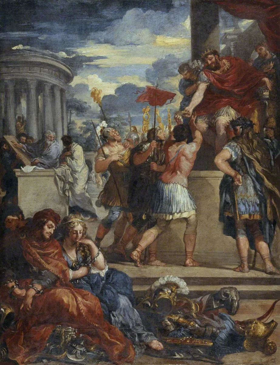L'âge du bronze - Pietro da Cortona image 1 copie peinte à la main à l’huile