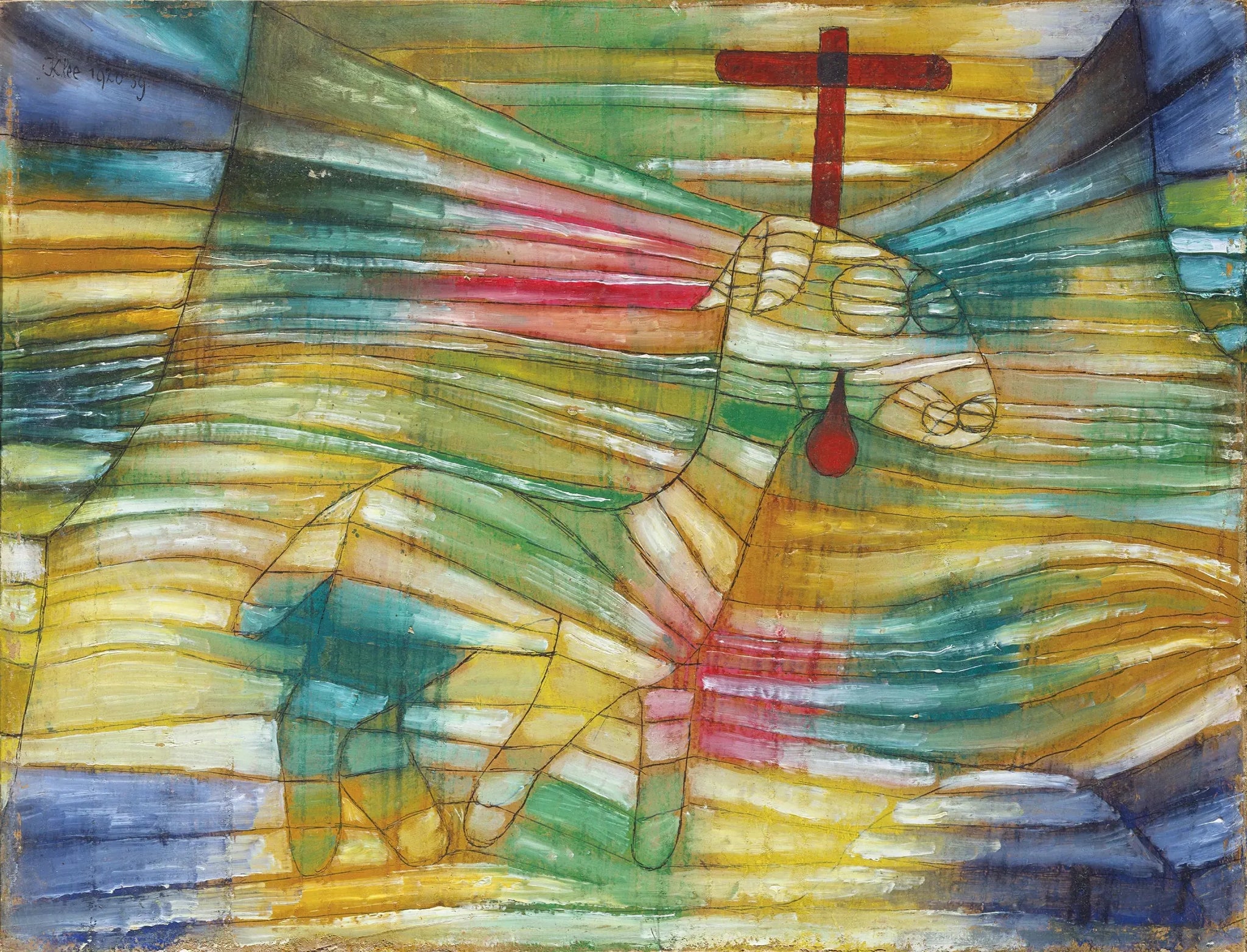 L'Agneau - Paul Klee image 1 reproduction réalisée par Alpha Reproduction