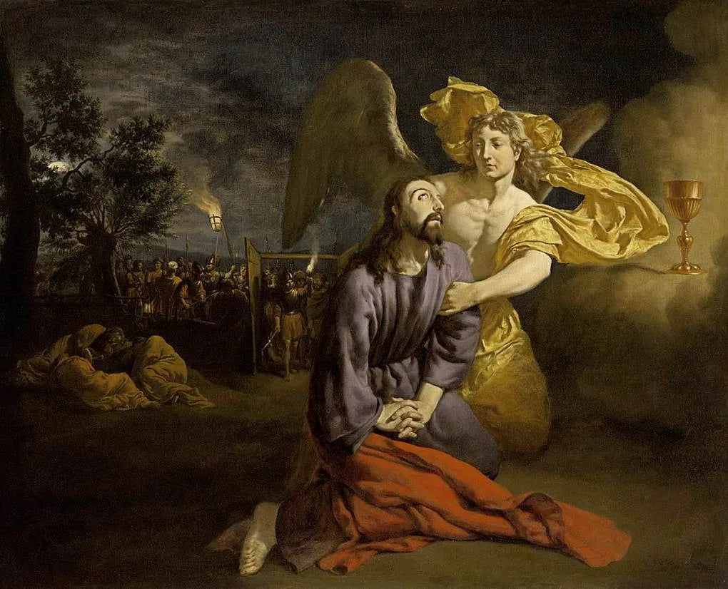 L'agonie dans le jardin - Adriaen van de Velde image 1 copie peinte à la main à l’huile