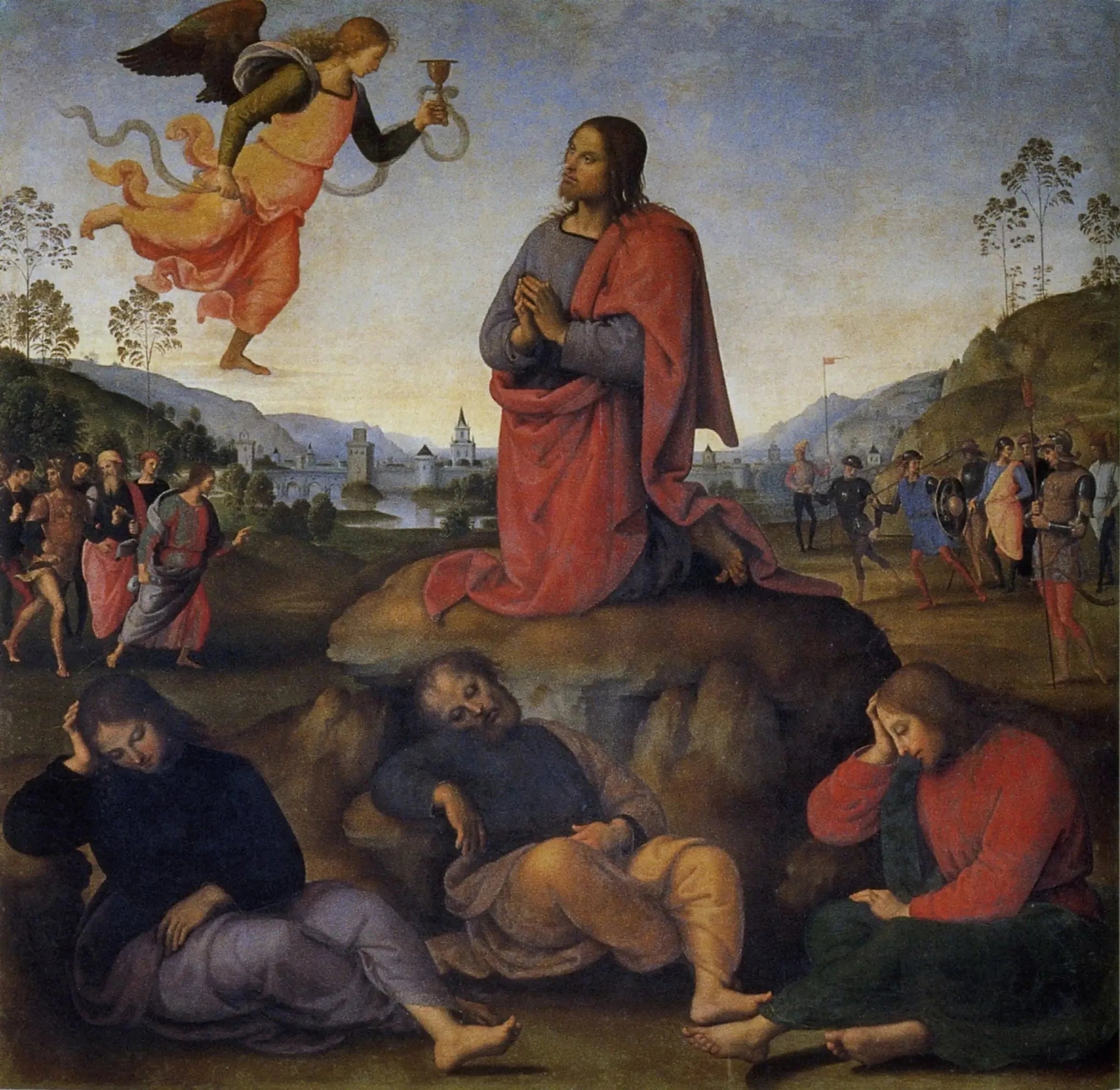 L'Agonie dans le jardin - Pietro Perugino image 1 reproduction de peinture à l’huile