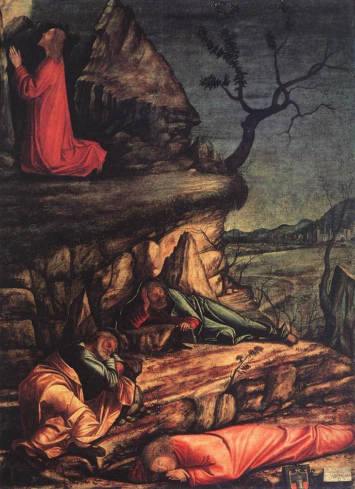 L'agonie dans le jardin - Vittore Carpaccio image 1 reproduction de peinture à l’huile