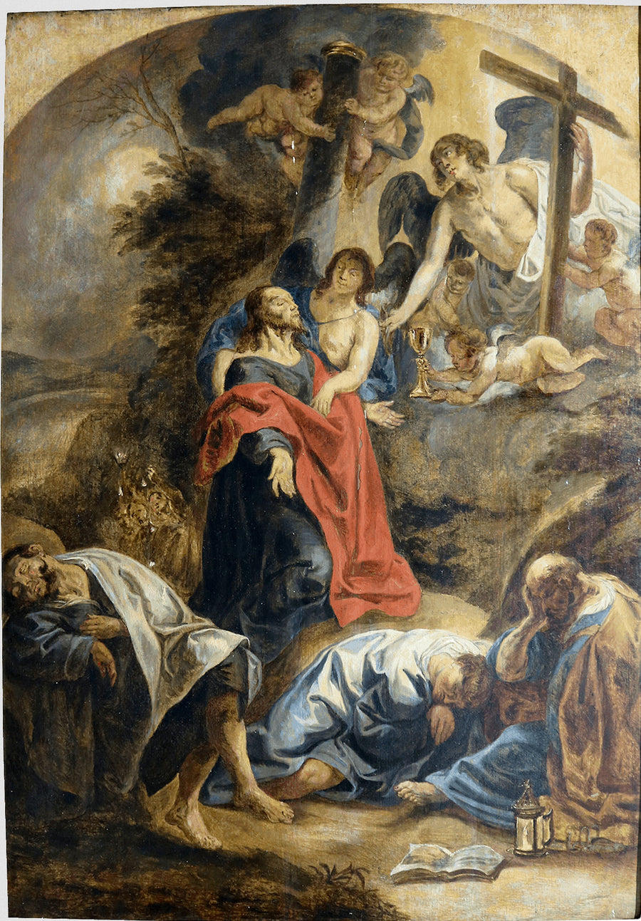 L'agonie du Christ au jardin de Gethsémani - Jacob Jordaens