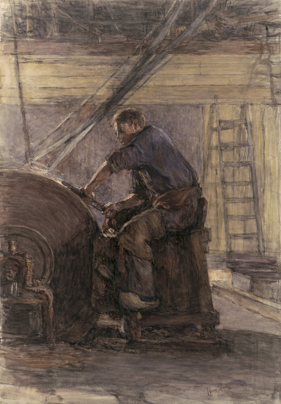 L'aiguiseur - Isaac Israëls