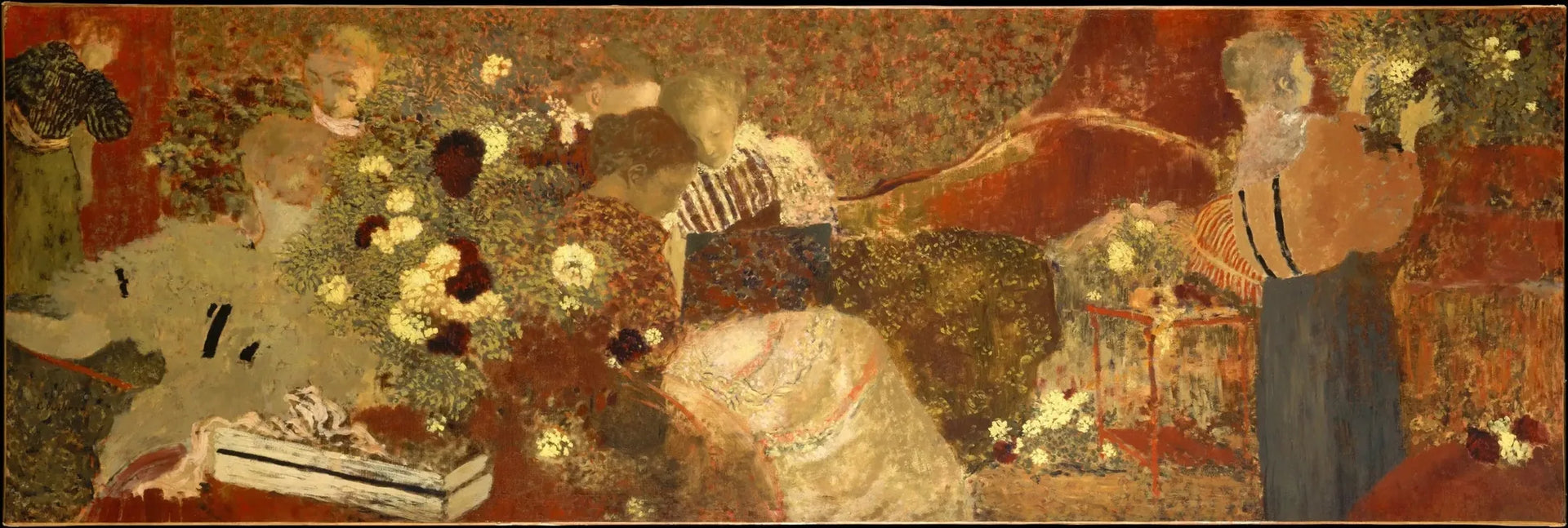 L'album - Édouard Vuillard image 1 tableau peint à l’huile sur toile