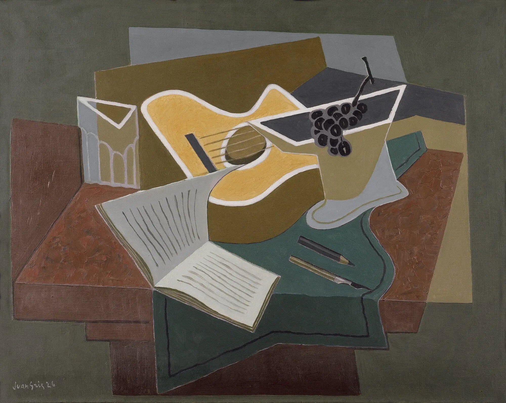 L'album - Juan Gris image 1 tableau peint à l’huile sur toile