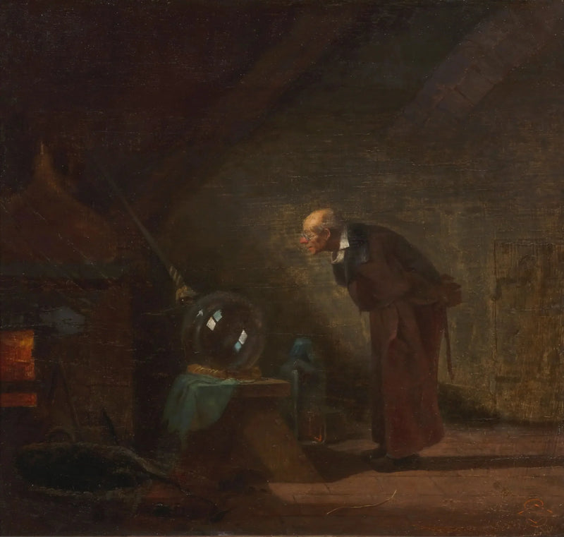 L'Alchimiste - Carl Spitzweg