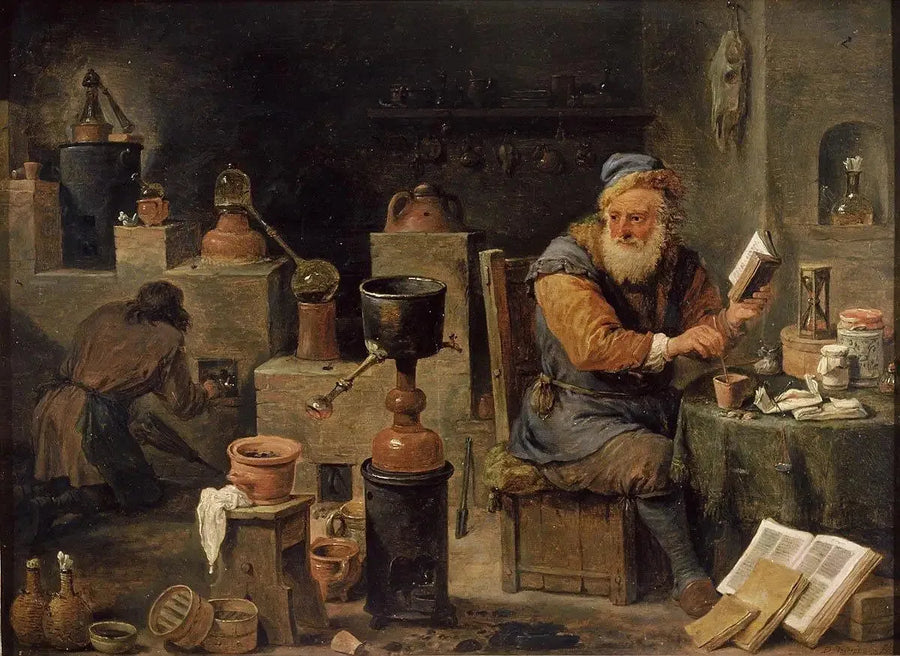 L'Alchimiste - David Teniers le Jeune