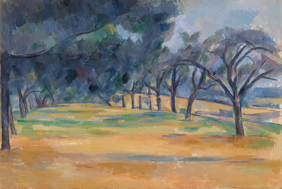 L'Allée de Marines - Paul Cézanne