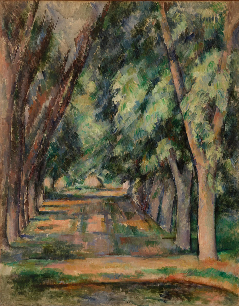 L'Allée des marronniers au Jas de Bouffan - Paul Cézanne