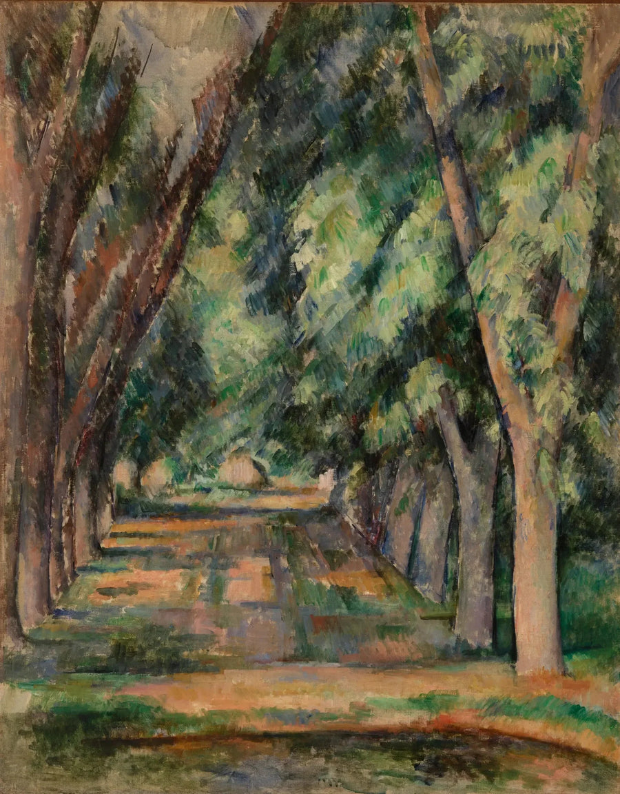 L'Allée des marronniers au Jas de Bouffan - Paul Cézanne