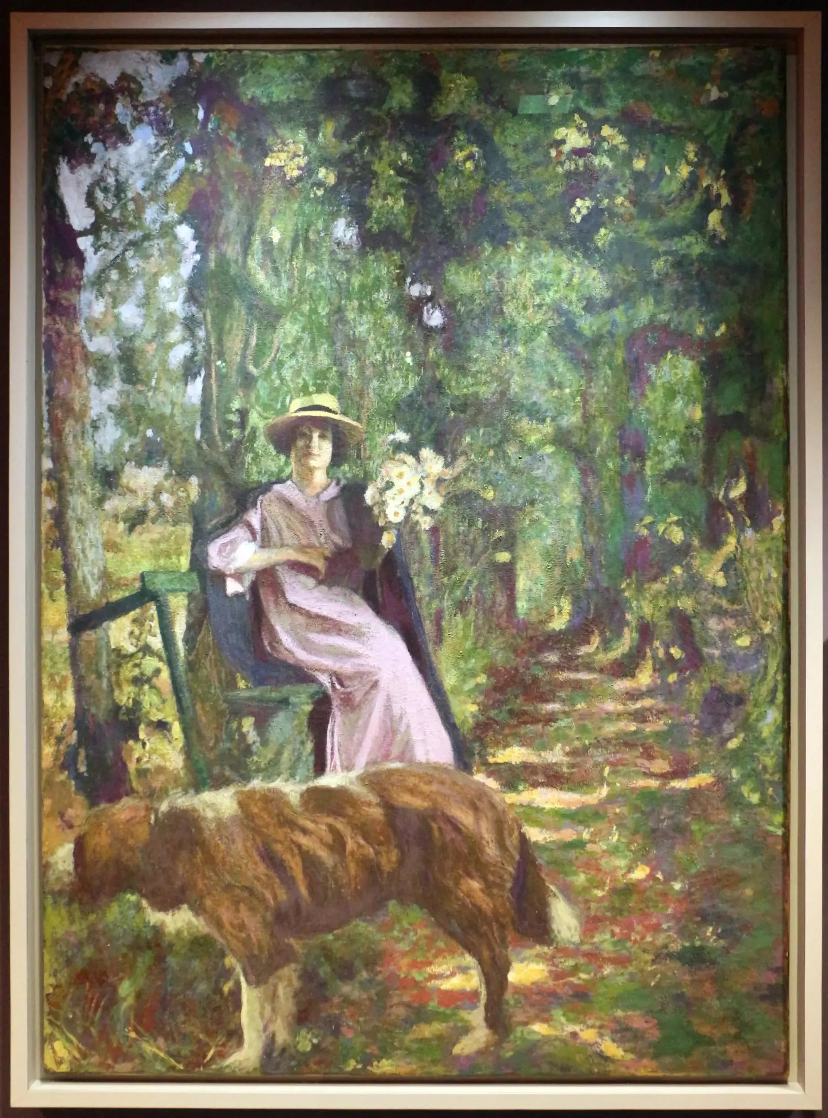 L'Allée - Édouard Vuillard image 1 tableau peint à l’huile sur toile