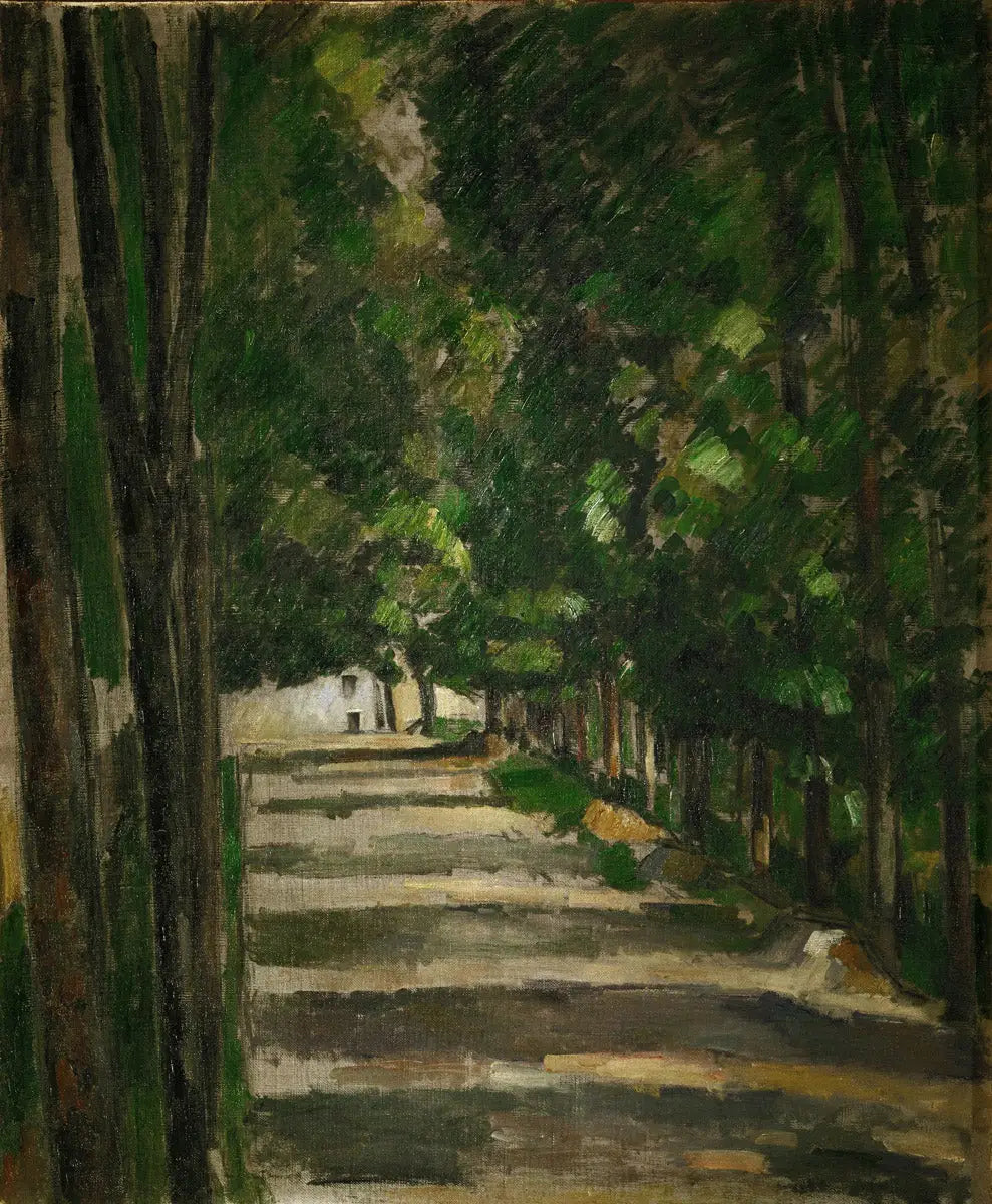 L'Allée - Paul Cézanne image 1 tableau peint à l’huile sur toile