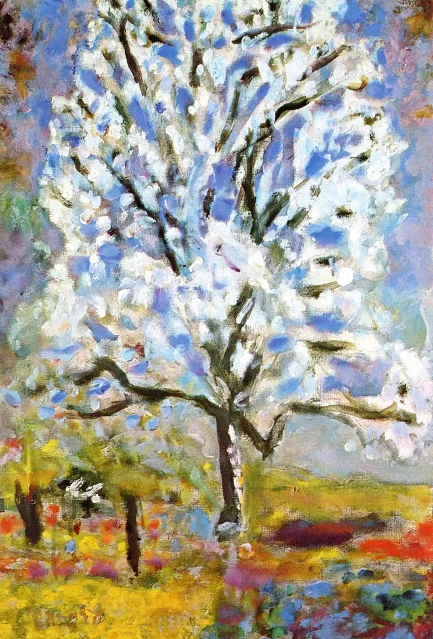 L'Amandier en fleurs - Pierre Bonnard image 1 copie de tableau peinte à la main