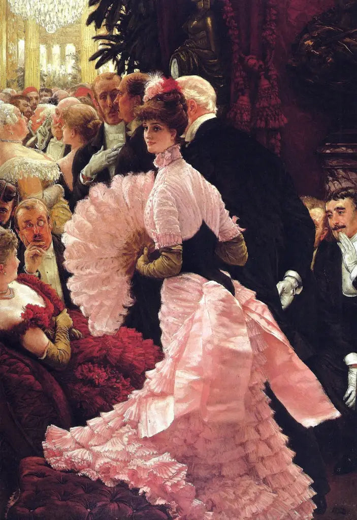L'ambitieuse - James Tissot image 1 reproduction artisanale de tableau