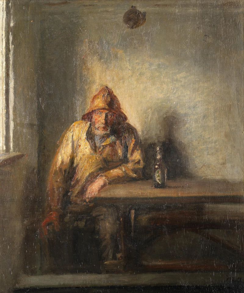 L'ami du pêcheur. - Michael Peter Ancher