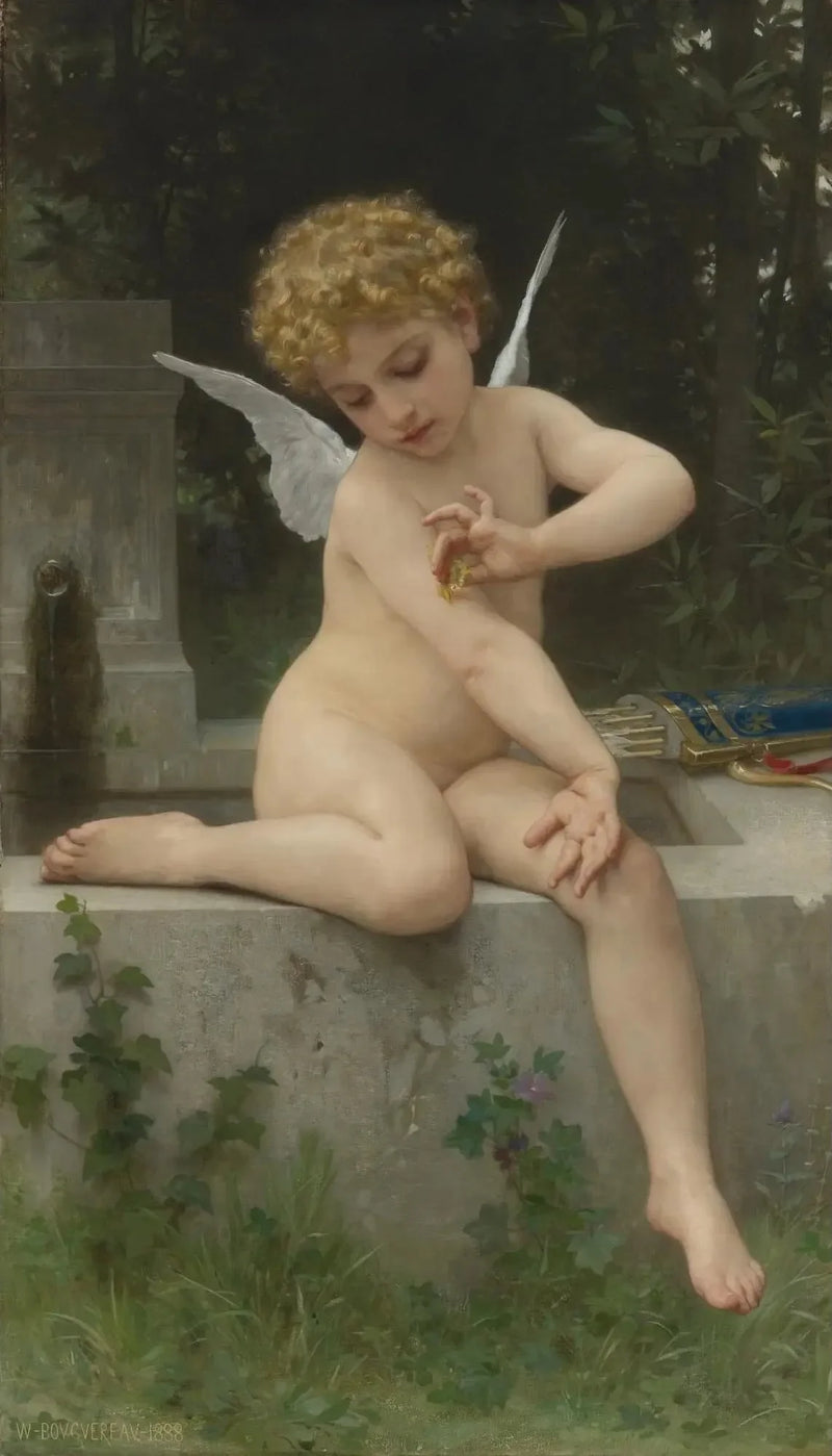 L’Amour au Papillon - Bouguereau