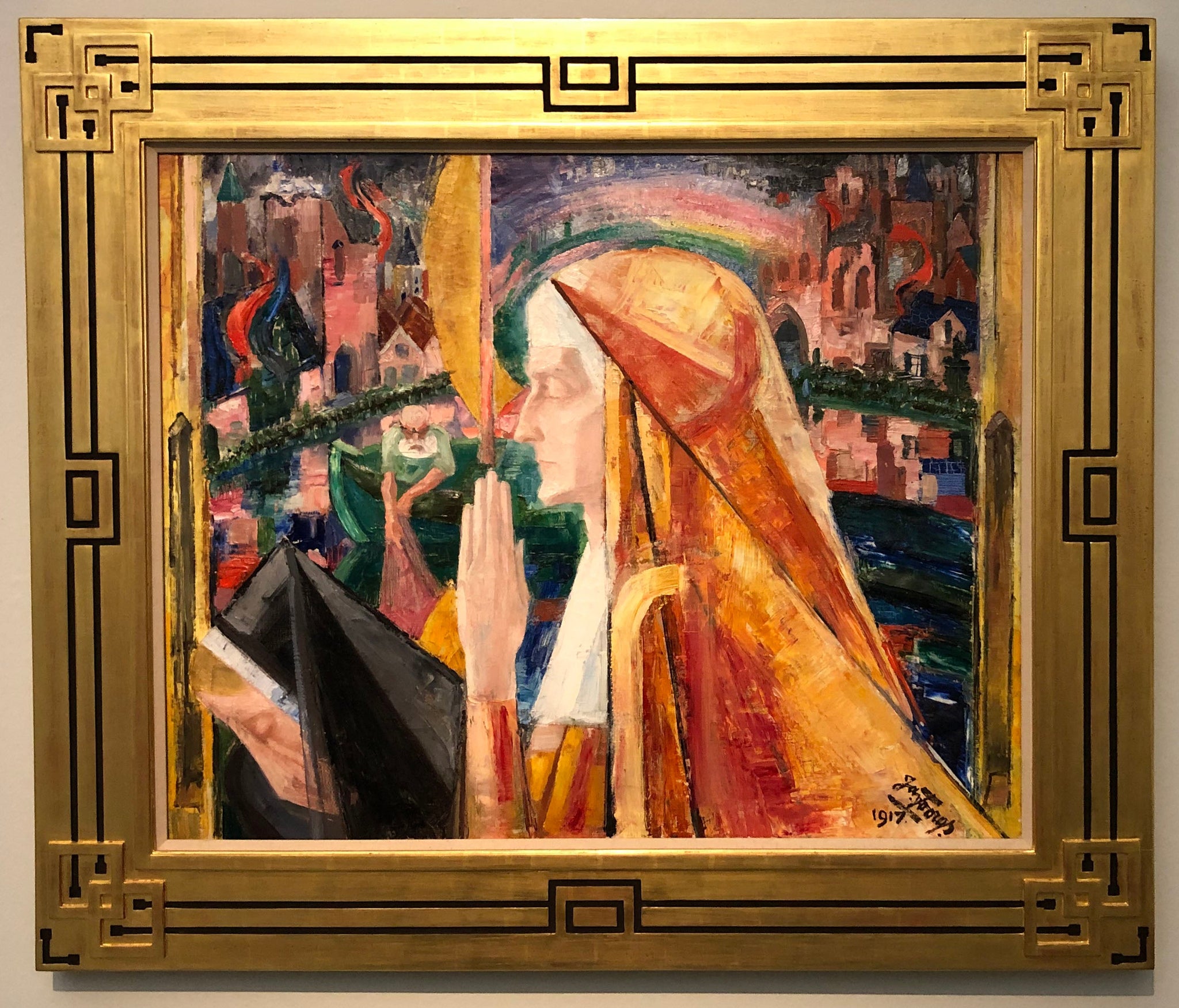 L'amour dans les moments de désespoir - Jan Toorop image 1 copie de tableau peinte à la main