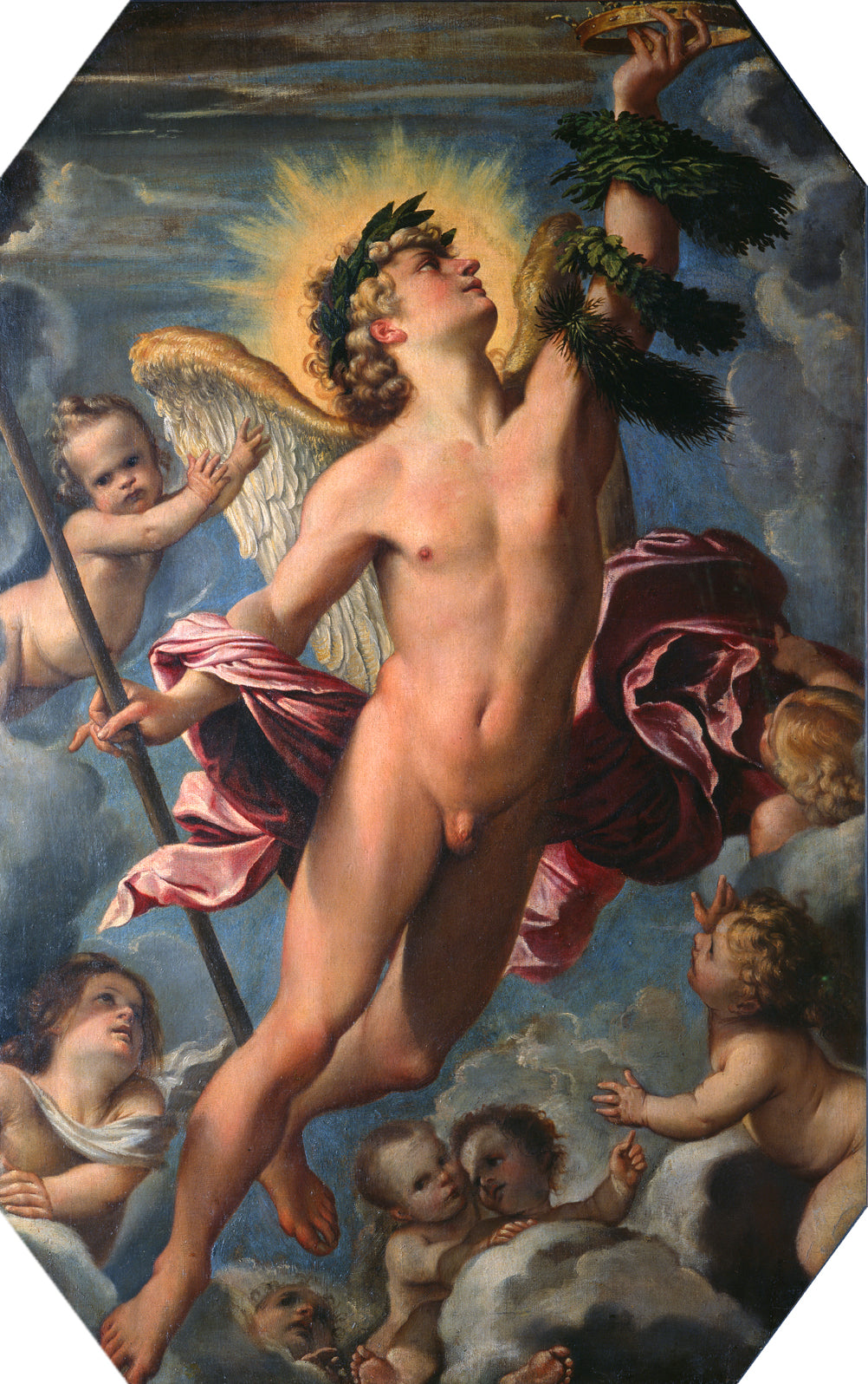 L'amour de la vertu - Annibale Carracci image 1 reproduction réalisée par Alpha Reproduction
