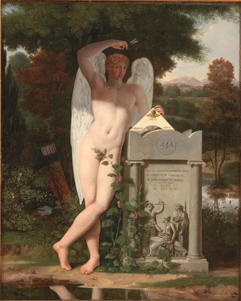 L'amour est le même pour tous (Amor Omnibus Idem) - Charles Meynier image 1 reproduction réalisée par Alpha Reproduction