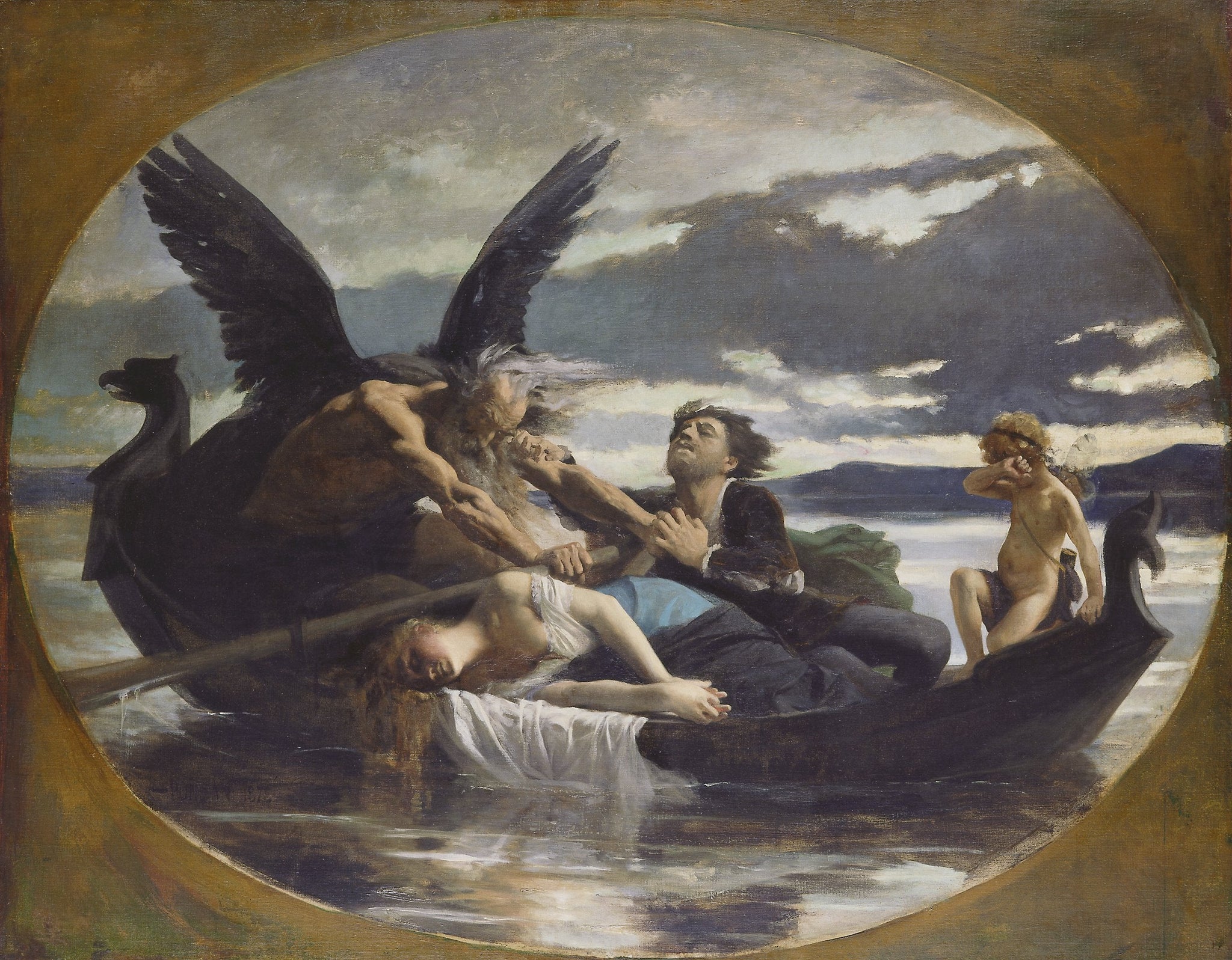 L'amour meurt avec le temps - Édouard Debat image 1 reproduction d’œuvre d’art à l’huile