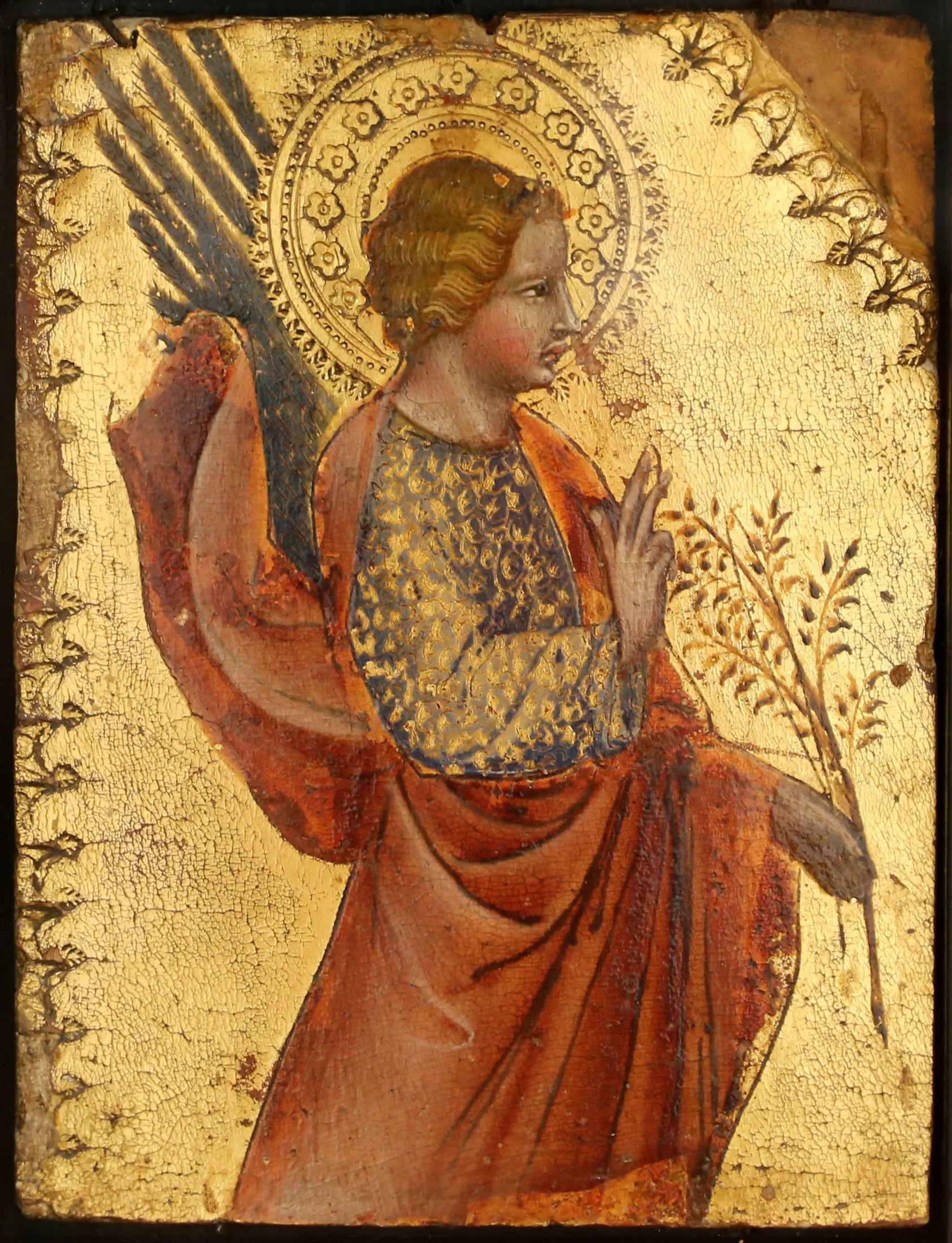 L'Ange de l'Annonciation - Giovanni di Paolo image 1 copie de tableau peinte à la main