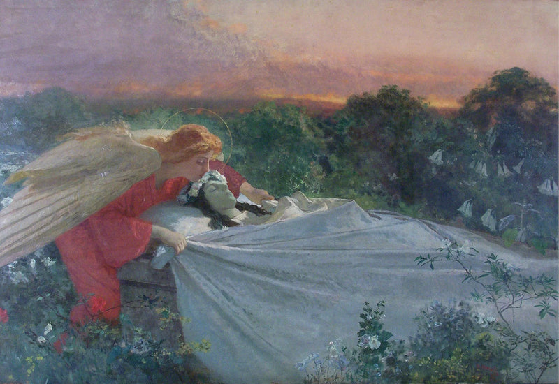 L'Ange de la Mort - Domenico Morelli