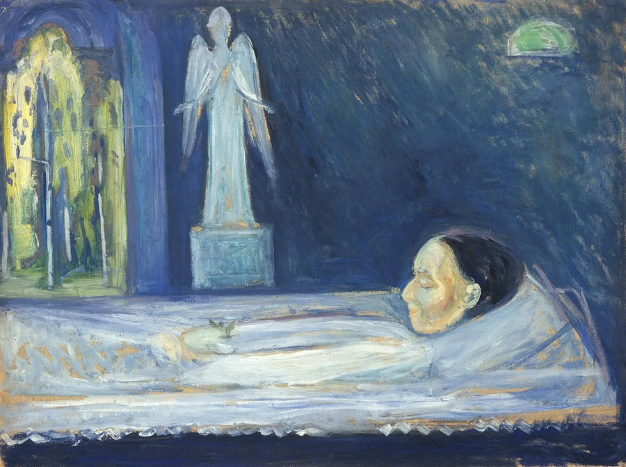 L'Ange de la mort - Edvard Munch