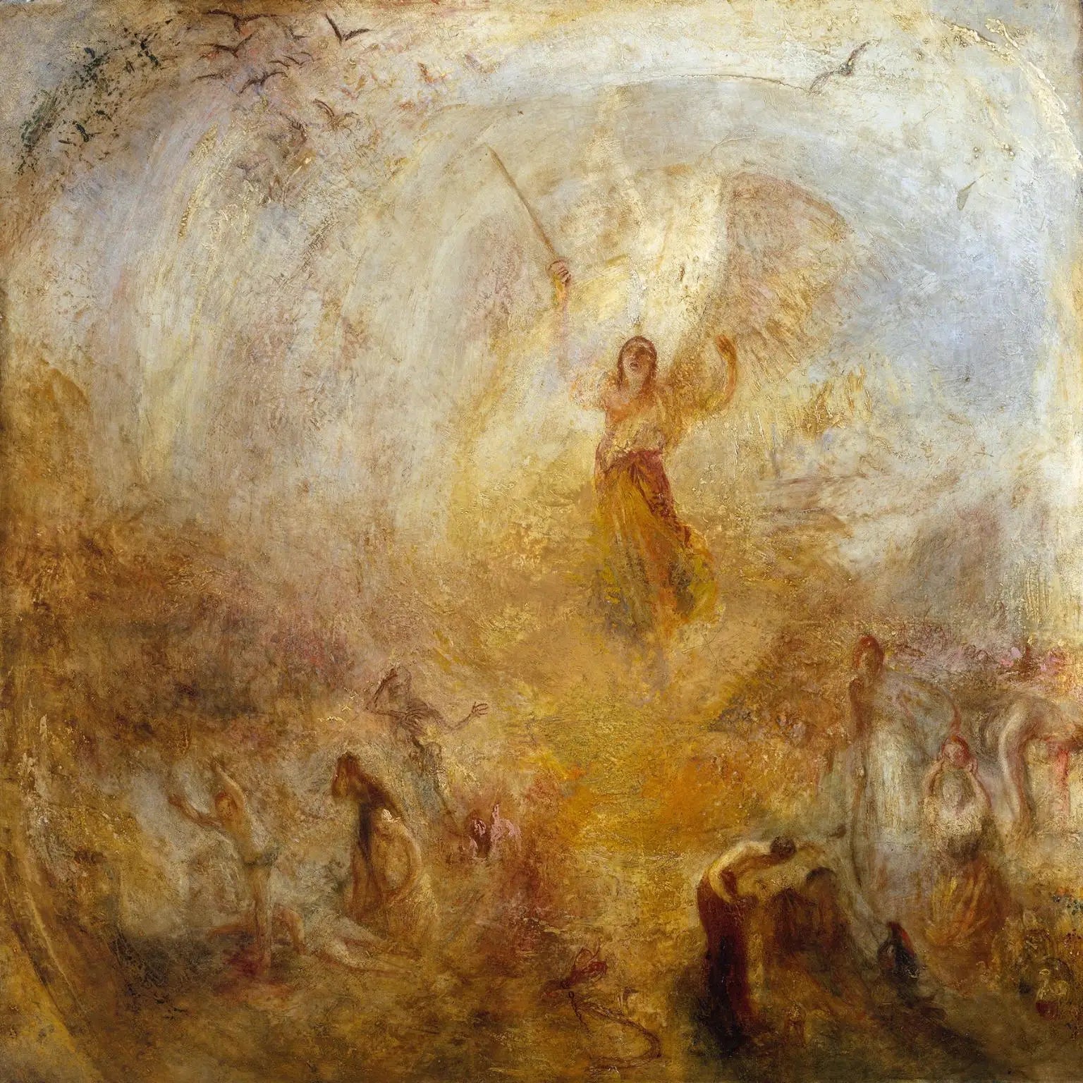 L'Ange, debout dans le soleil - J. M. W. Turner image 1 reproduction artisanale de tableau