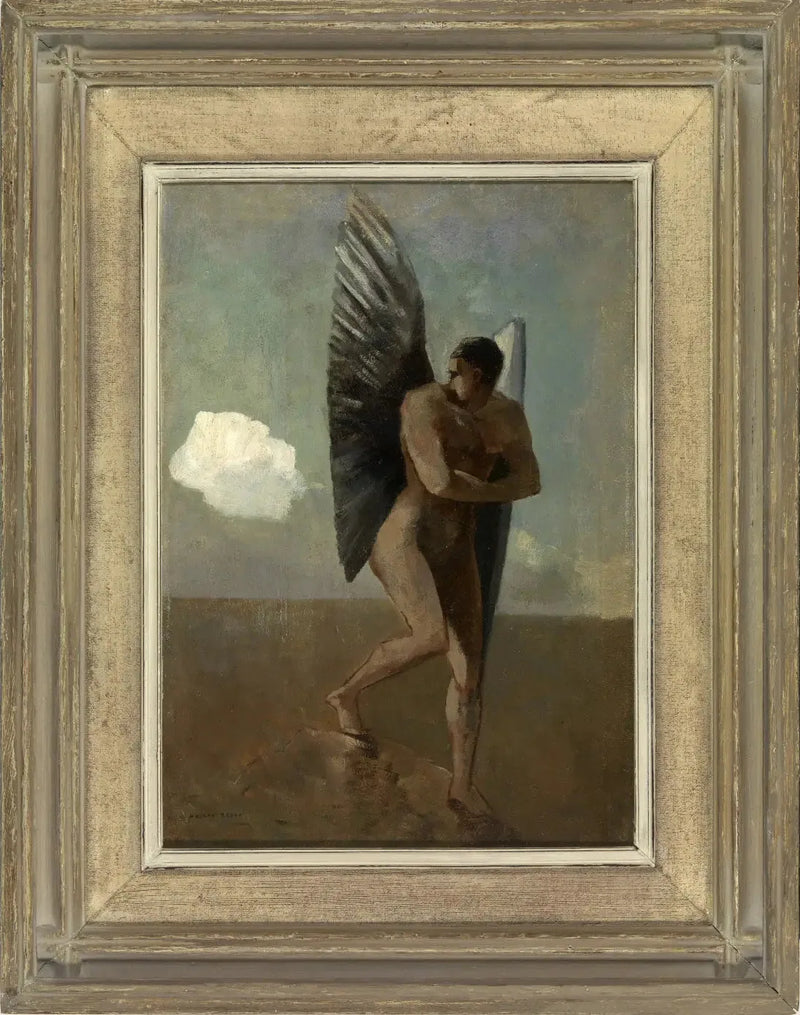 L'ange déchu - Odilon Redon