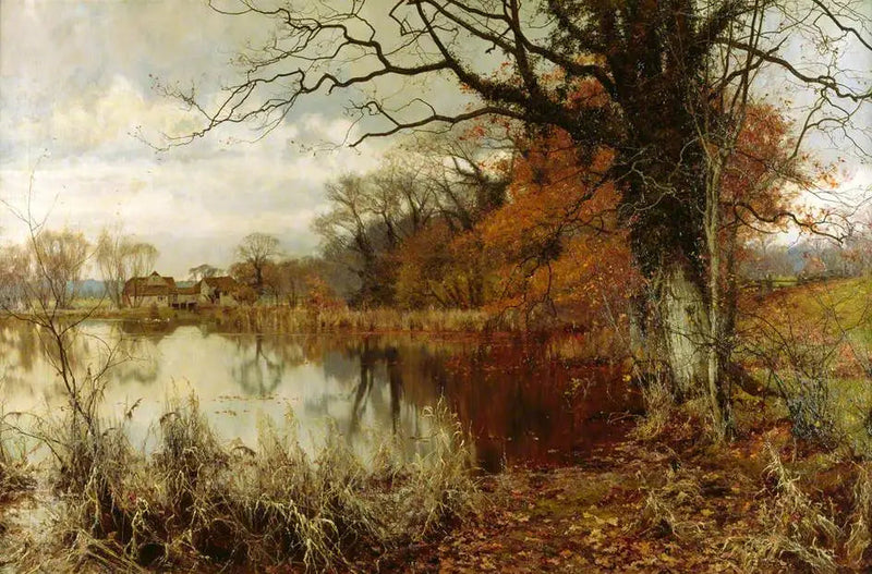 L'année douce se précipite vers sa fin. - Edward Wilkins Waite