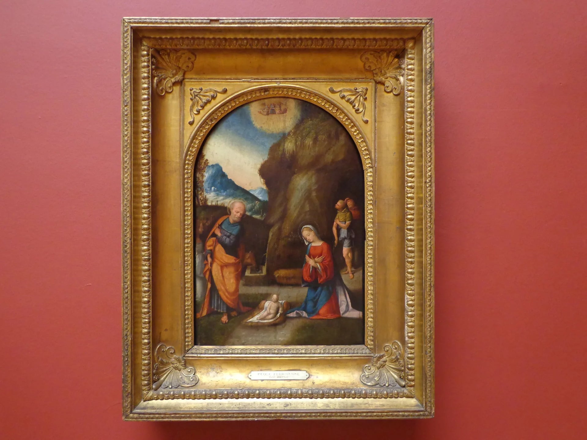 L'Annonce aux bergers - Benvenuto Tisi image 1 copie de tableau peinte à la main