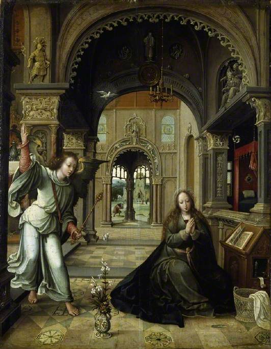L'Annonciation - Bernard van Orley