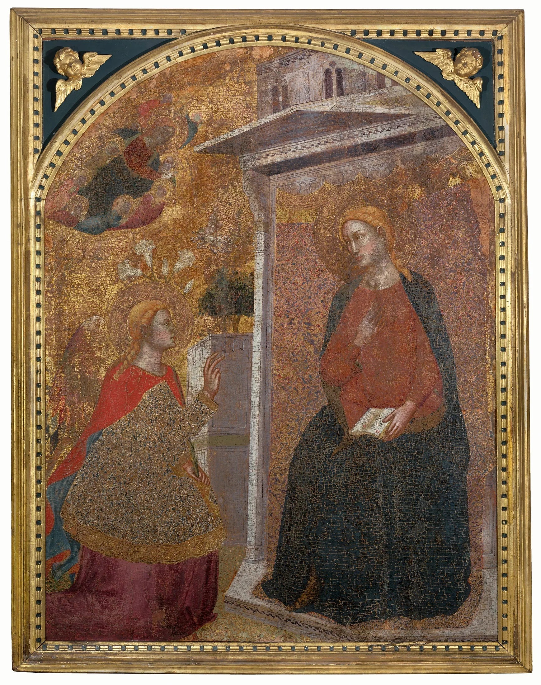 L'Annonciation - Bicci di Lorenzo image 1 reproduction de peinture à l’huile