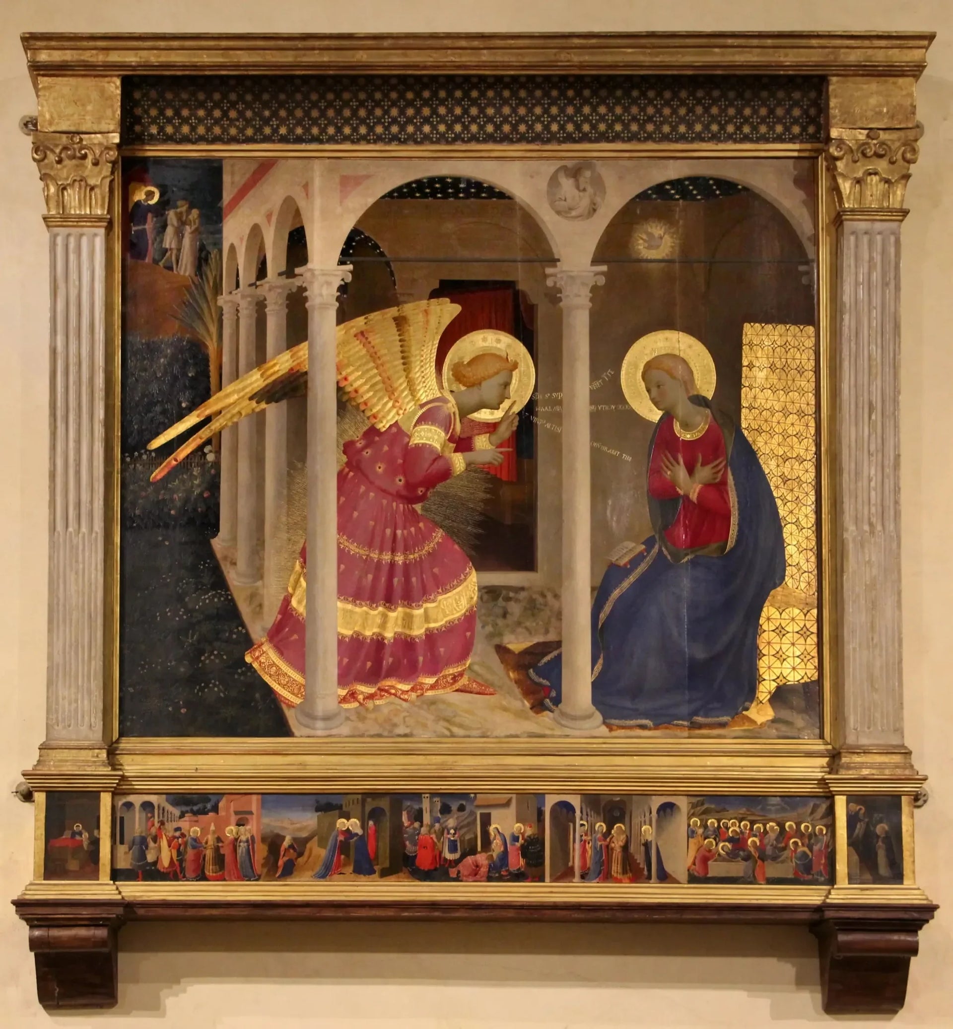 L'Annonciation de Cortone - Fra Angelico image 1 reproduction de peinture à l’huile