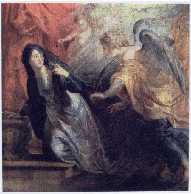L'annonciation de la Mort de la Vierge - Peter Paul Rubens image 1 reproduction de peinture à l’huile