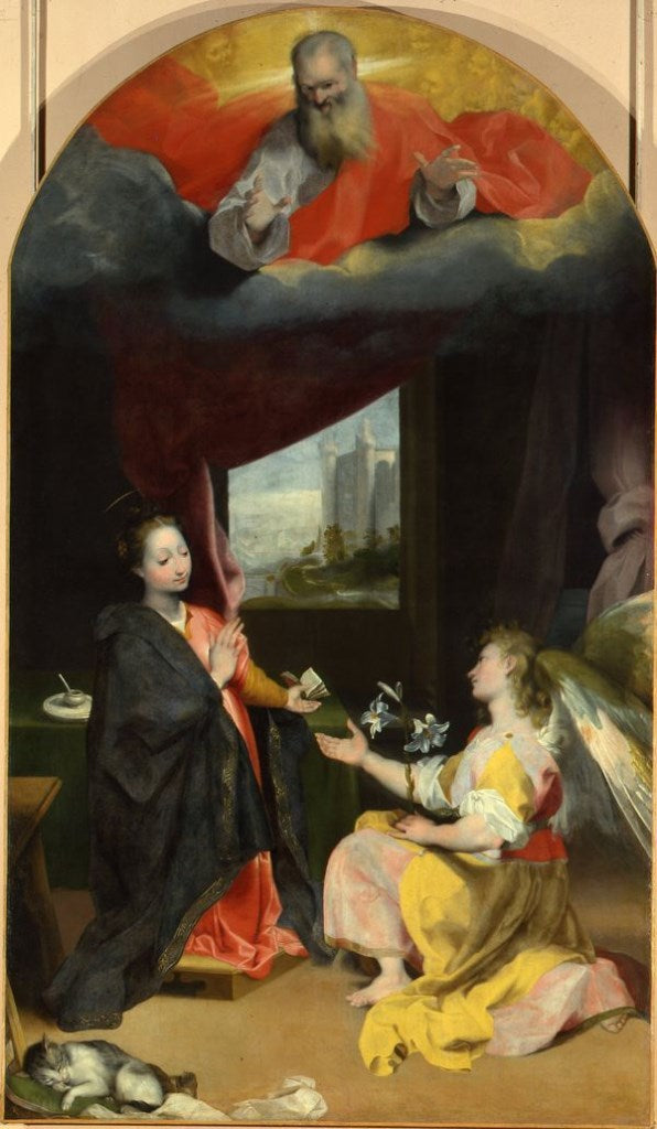 L’Annonciation - Federico Barroci image 1 tableau peint à l’huile sur toile