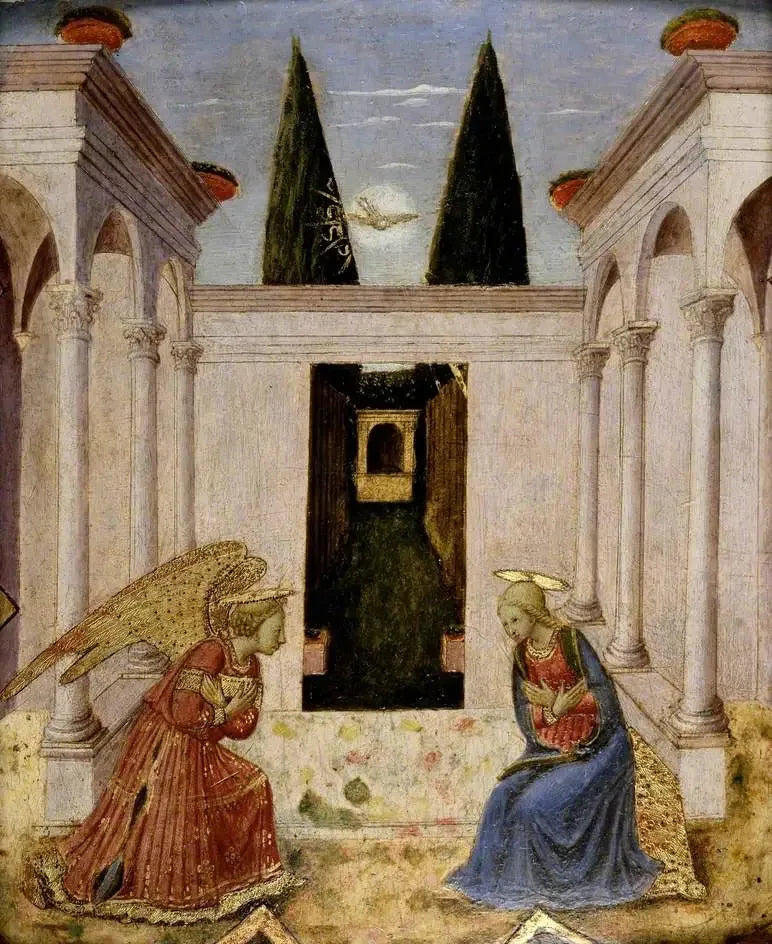 L'Annonciation - Fra Angelico image 1 reproduction réalisée par Alpha Reproduction