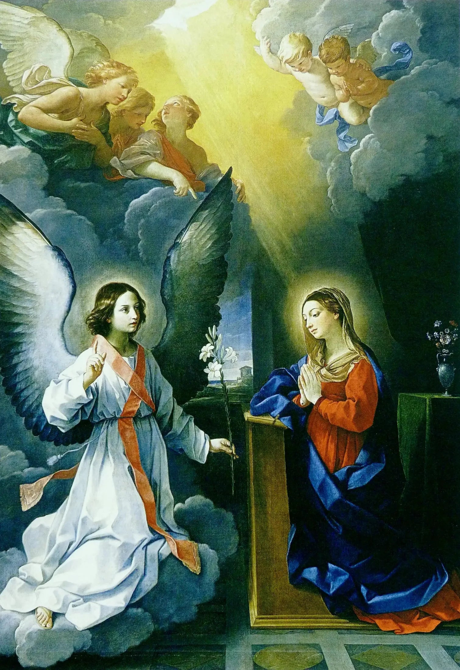 L'Annonciation - Guido Reni image 1 reproduction d’œuvre d’art à l’huile
