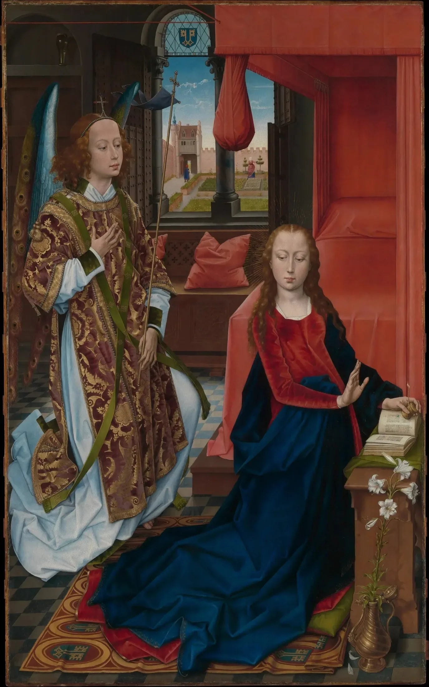 L'Annonciation - Hans Memling image 1 reproduction d’œuvre d’art à l’huile