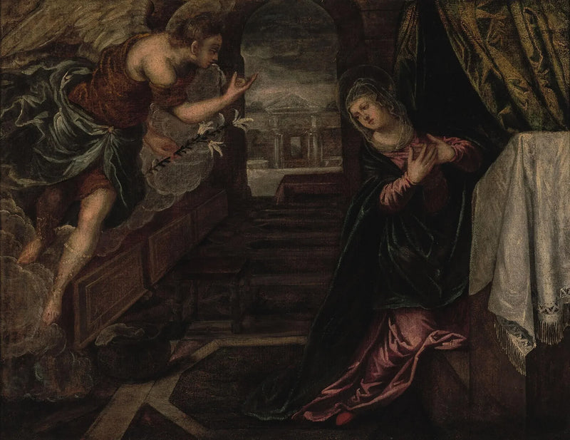 L'Annonciation - Jacopo Tintoretto