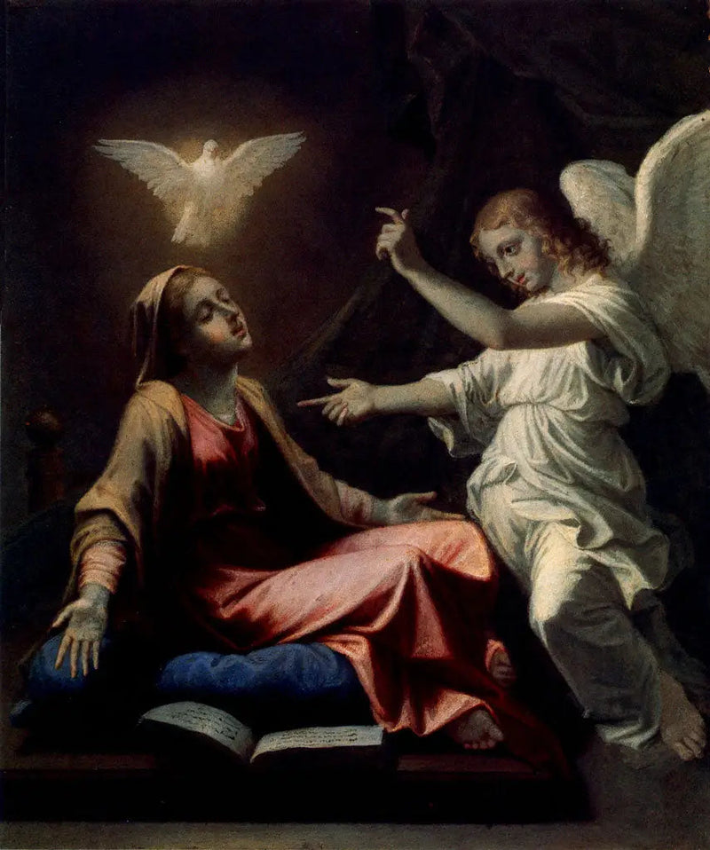 L'Annonciation - Nicolas Poussin