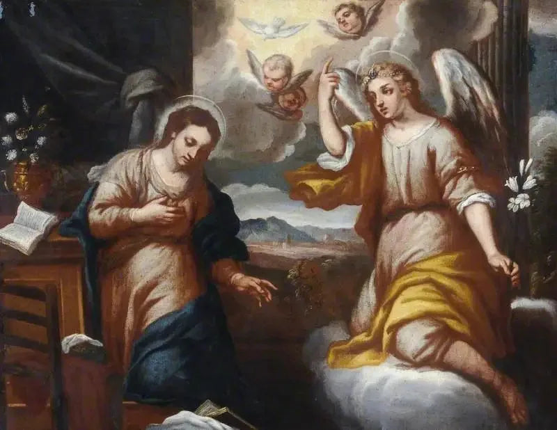 L'Annonciation - Paul Véronèse image 1 copie peinte à la main à l’huile