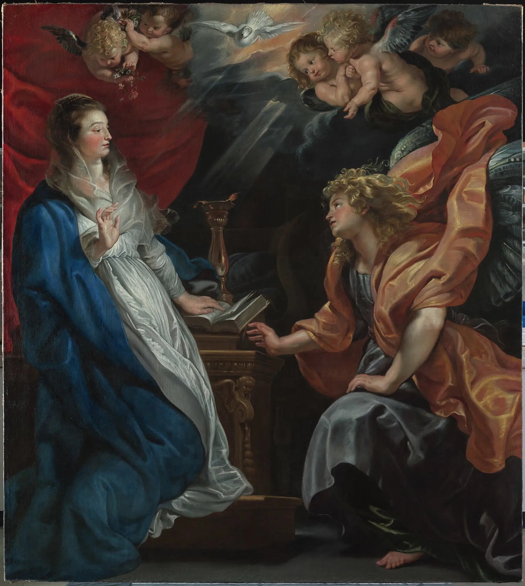 L'Annonciation - Peter Paul Rubens image 1 reproduction de peinture à l’huile