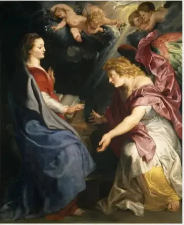 L'Annonciation - Peter Paul Rubens image 1 tableau peint à l’huile sur toile