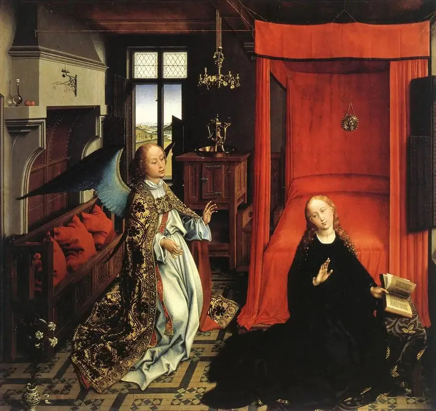 L'Annonciation - Rogier van der Weyden image 1 reproduction réalisée par Alpha Reproduction