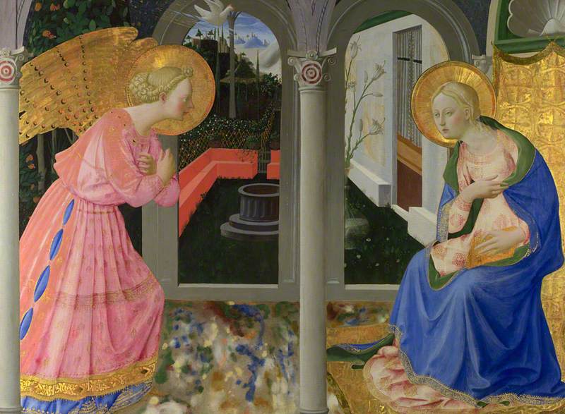 L'Annonciation - Zanobi Strozzi