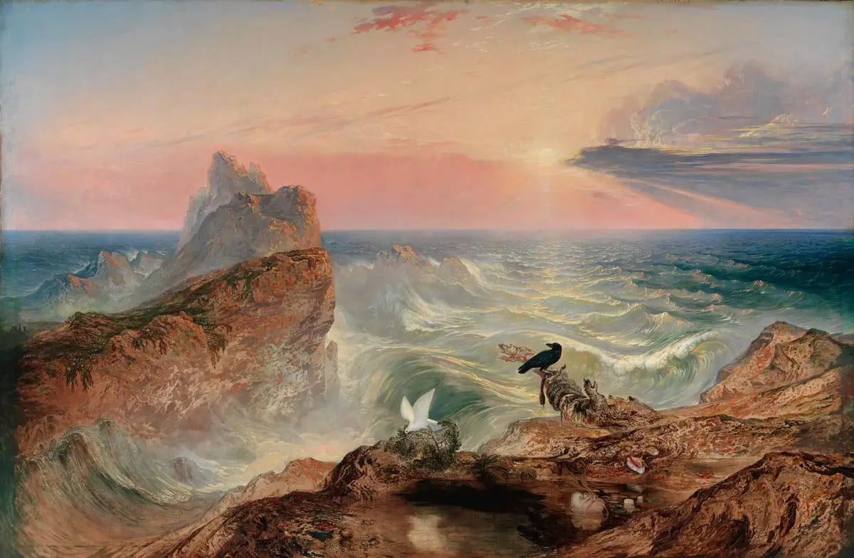 L'apaisement des eaux - John Martin image 1 reproduction d’œuvre d’art à l’huile