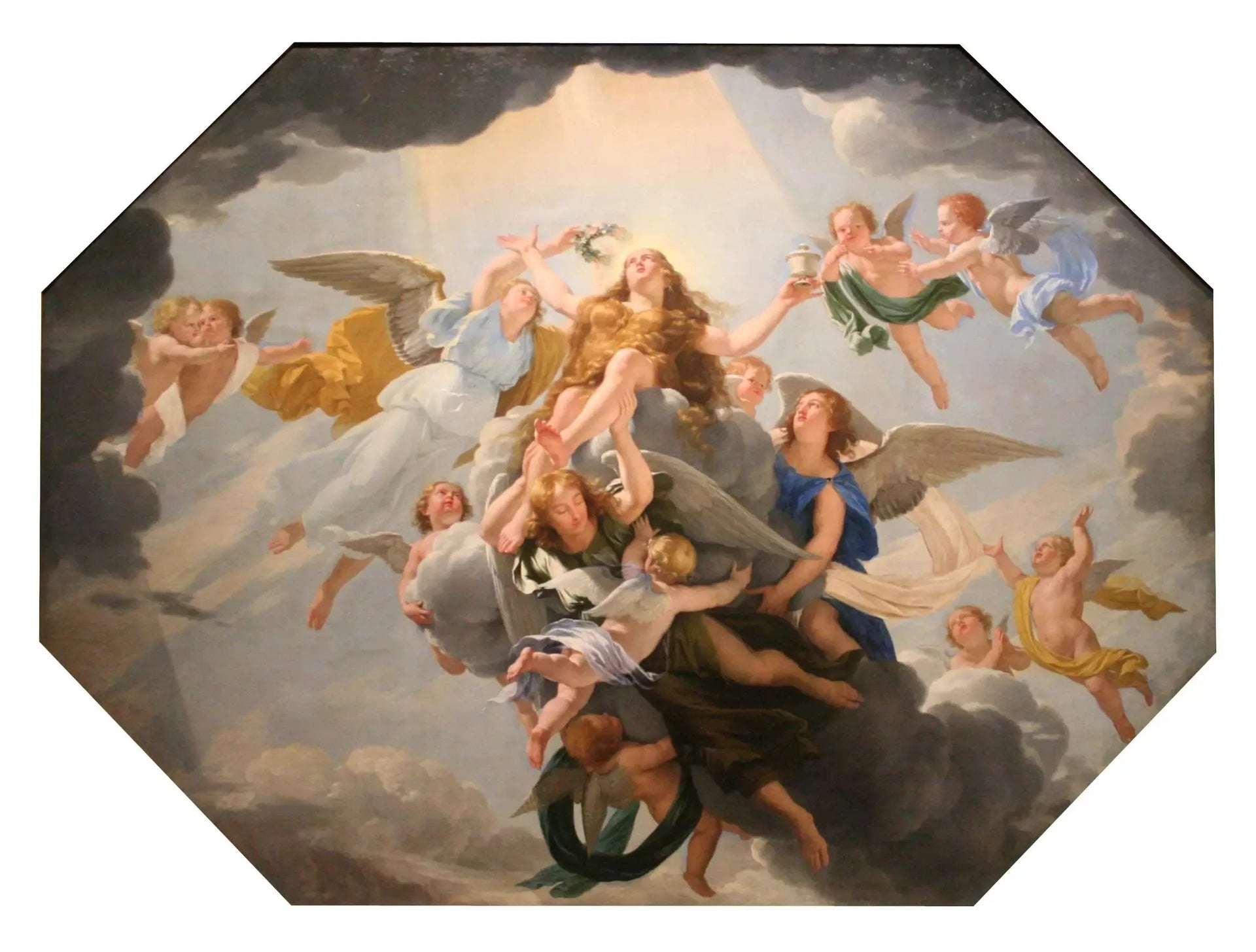 L'apothéose de Marie-Madeleine - Philippe de Champaigne image 1 copie peinte à la main à l’huile