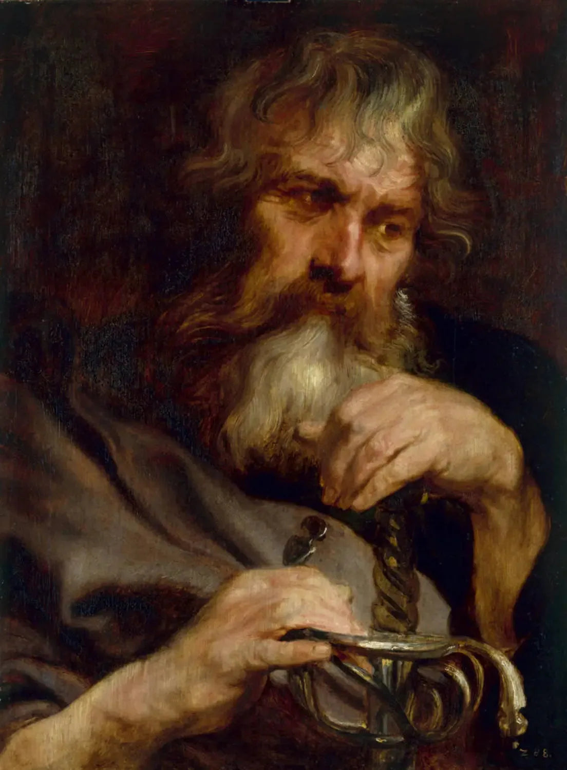 L'apôtre Paul - Antoine van Dyck image 1 tableau peint à l’huile sur toile